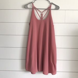 Strappy Pink Dress